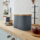 Swan Nordic Bread Bin With Cutting Board SKWA17512GRYN
