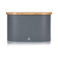 Swan Nordic Bread Bin With Cutting Board SKWA17512GRYN