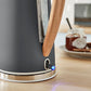 Swan Nordic Polished Stainless Steel Cordless Kettle & 4 Slice Toaster SNR4P