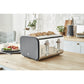 Swan Nordic 4 Slice Polished Stainless Steel Toaster SNT4G