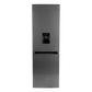 Defy 348L Satin Metallic Eco Combi Fridge with Water Dispenser DAC645