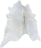 Nguni Grey and White Cow Hide Rug 2,03m X 1,80m - THS10115