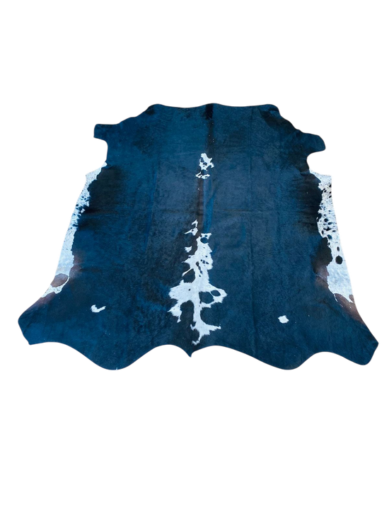 Black and White cowhide rug the hide shop