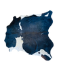 Nguni Black and White Cow Hide Rug the hide shop