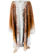 BROWN AND WHITE COW HIDE 