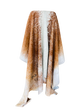 BROWN AND WHITE COWHIDE