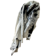 Black and white patterned cow hide 