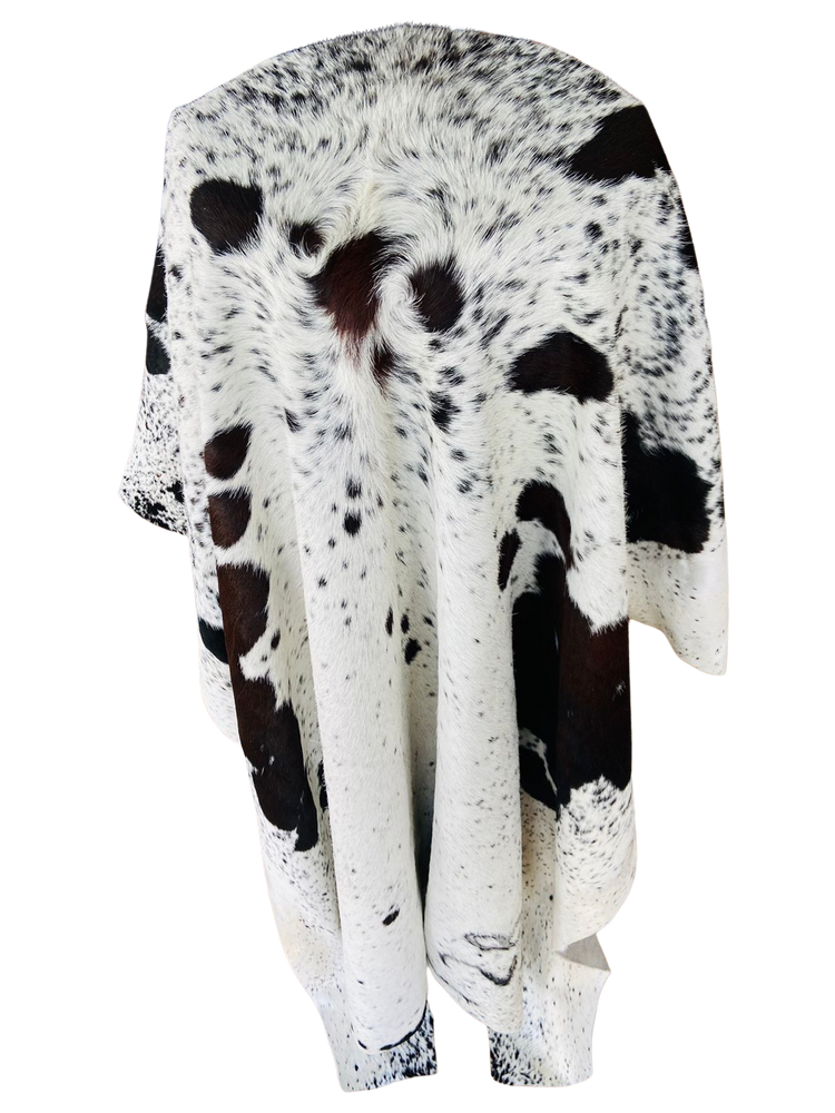 Cow print cow hide on a white background