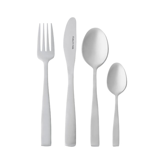 O2 Domino Stainless Steel Cutlery Set 16 Piece 7247