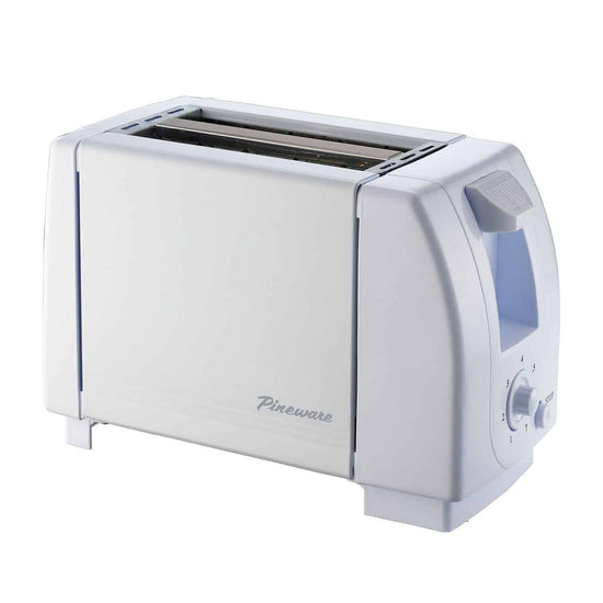 Pineware 2-Slice Toaster White PET201