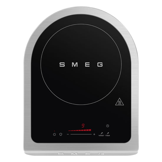 Smeg Matt Portable Induction Cooker Black PIC01BLMEU