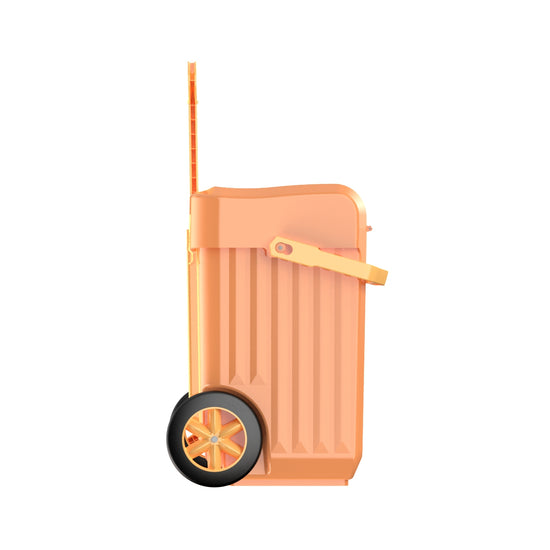 Weelie School Trolley Bag Peach