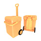 Weelie School Trolley Bag Peach