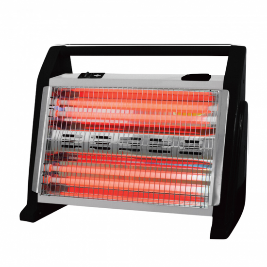 Homestar 4 Bar Black Electric Heater HS106F-1