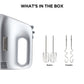 Kenwood - Handmix Lite Hand Mixer Silver 450W - HMP30.A0SI