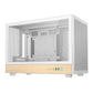 DeepCool CH260 Wood mATX Gaming Chassis White