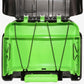 Rolo Trolley School Bag Waterproof 34 L Black & Lime