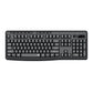 Redragon BK-7367 Full-size Ergonomic Wireless Membrane Office Keyboard - Black