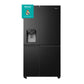 Hisense Side by Side Black 601lt Refrigerator H780SB-IDL