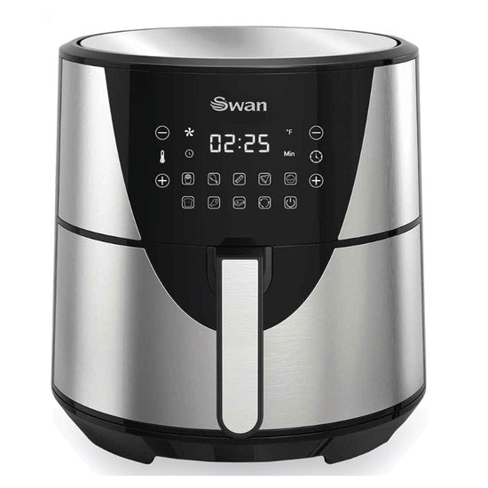 Swan 8,5 Litre Classic Stainless Steel Digital Air Fryer SAF85C