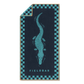FIELDBAR Seabed Beach & Bath Towel / Sea Boat Blue 170cm x 90cm Nile Crocodile