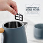Swan Fjord Grey Fast Boil 1,7 Litre Cordless Kettle SFK17G