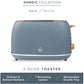 Swan Fjord Grey 2 Slice Toaster SFT2G