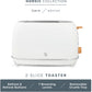Swan Fjord White 2 Slice Toaster SFT2W