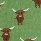 Swole Panda Highland Cow Bamboo Socks 3 Pairs 4-7