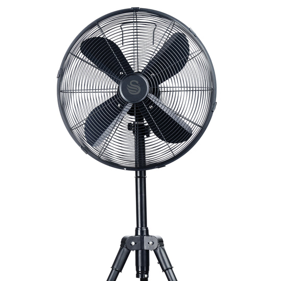 Swan Stealth Black 45cm Tripod Pedestal Fan SPF45ST