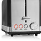 Swan Retro Black 2 Slice Toaster SRT2B