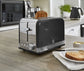 Swan Retro Black 2 Slice Toaster SRT2B