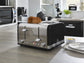Swan Retro Black 4 Slice Toaster SRT4B