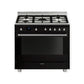 Smeg 90cm Cooker with Gas Hob SSA91MABL2