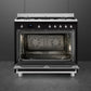 Smeg 90cm Cooker with Gas Hob SSA91MABL2