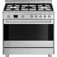 Smeg 90cm Stainless Steel Cooker With Gas Hob SSA91MAX2