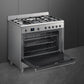 Smeg 90cm Stainless Steel Cooker With Gas Hob SSA91MAX2