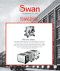 Swan Townhouse Stainless Steel Black 2 Slice Toaster STH2B