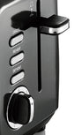 Swan Townhouse Stainless Steel Black 2 Slice Toaster STH2B