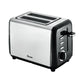 Swan Townhouse Stainless Steel Black 2 Slice Toaster STH2B