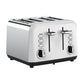 Swan Townhouse Stainless Steel Pearl White 4 Slice Toaster STH4W