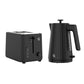 Swan Wave 1,7 Litre Cordless Kettle and 2 Slice Toaster Breakfast Pack Black SWP2B