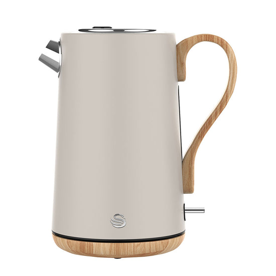 Mist Grey Cordless Kettle & 2 Slice Toaster & Egg Boiler Breakfast Pack SWTP1MG