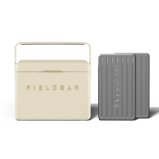 Fieldbar Mini Bar & Ice Bar Bundle Safari White