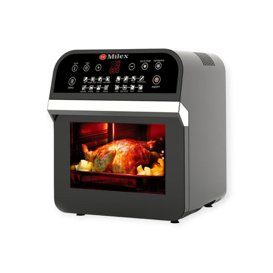 Milex Digital Power Air Fryer Oven With Rotisserie 12L MAO001