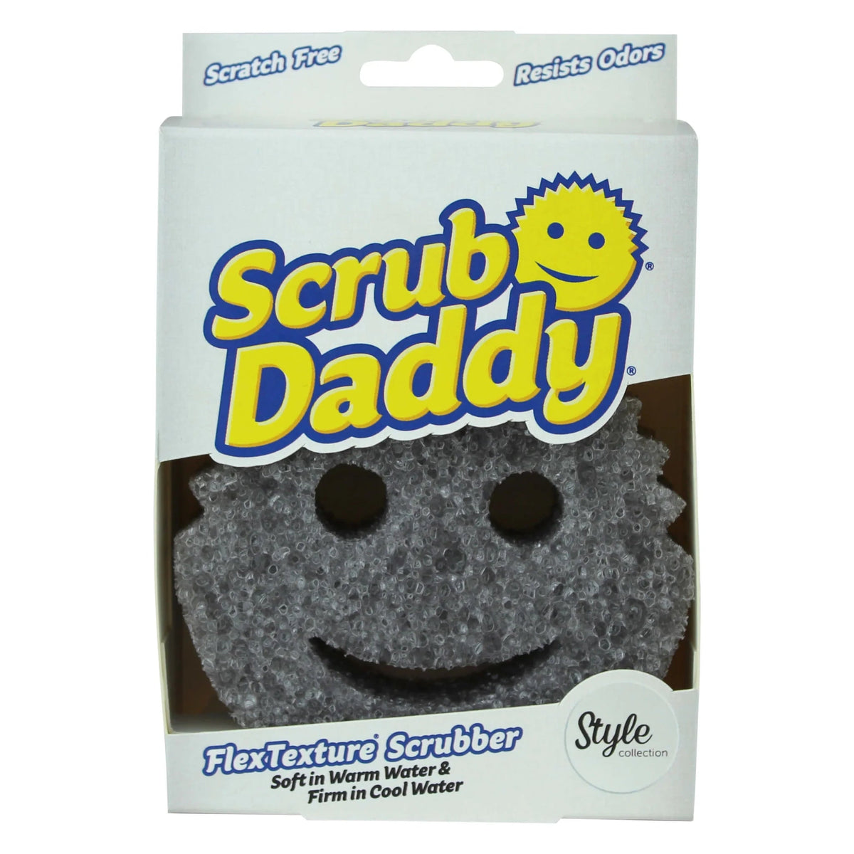 Scrub Daddy Style Collection charcoal scrubbing sponge