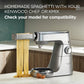 Kenwood Spaghetti Pasta Cutter Attachment (2mm) KAX984ME