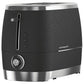 Beko Black & Chrome Cosmopolis Dome Kettle & 2 Slice Toaster Set