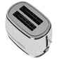 Beko Cosmopolis 2 Slice Toaster White/Chrome TAM8202CR