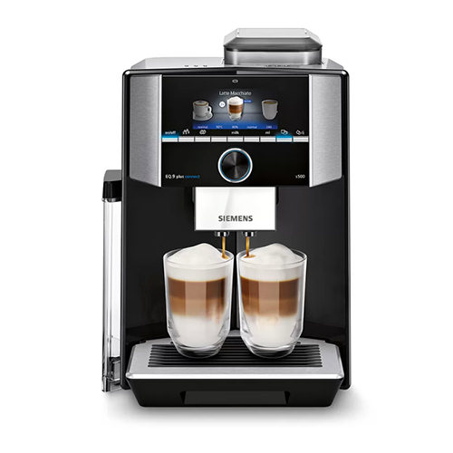 Siemens Fully Automatic Coffee Machine EQ.9 Plus Connect S500 Black TI9553X9RW